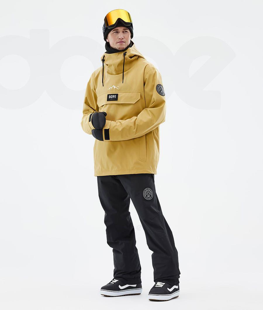 Dope Blizzard Snowboardjakker Herre Gul | DKAP2770