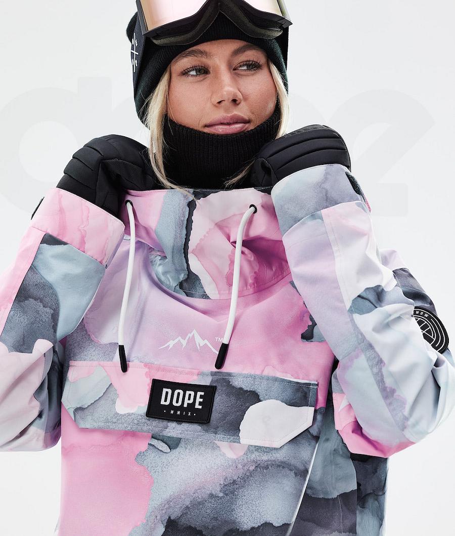 Dope Blizzard W 2021 Snowboardjakker Dame Flerfarvede | DKHK3455