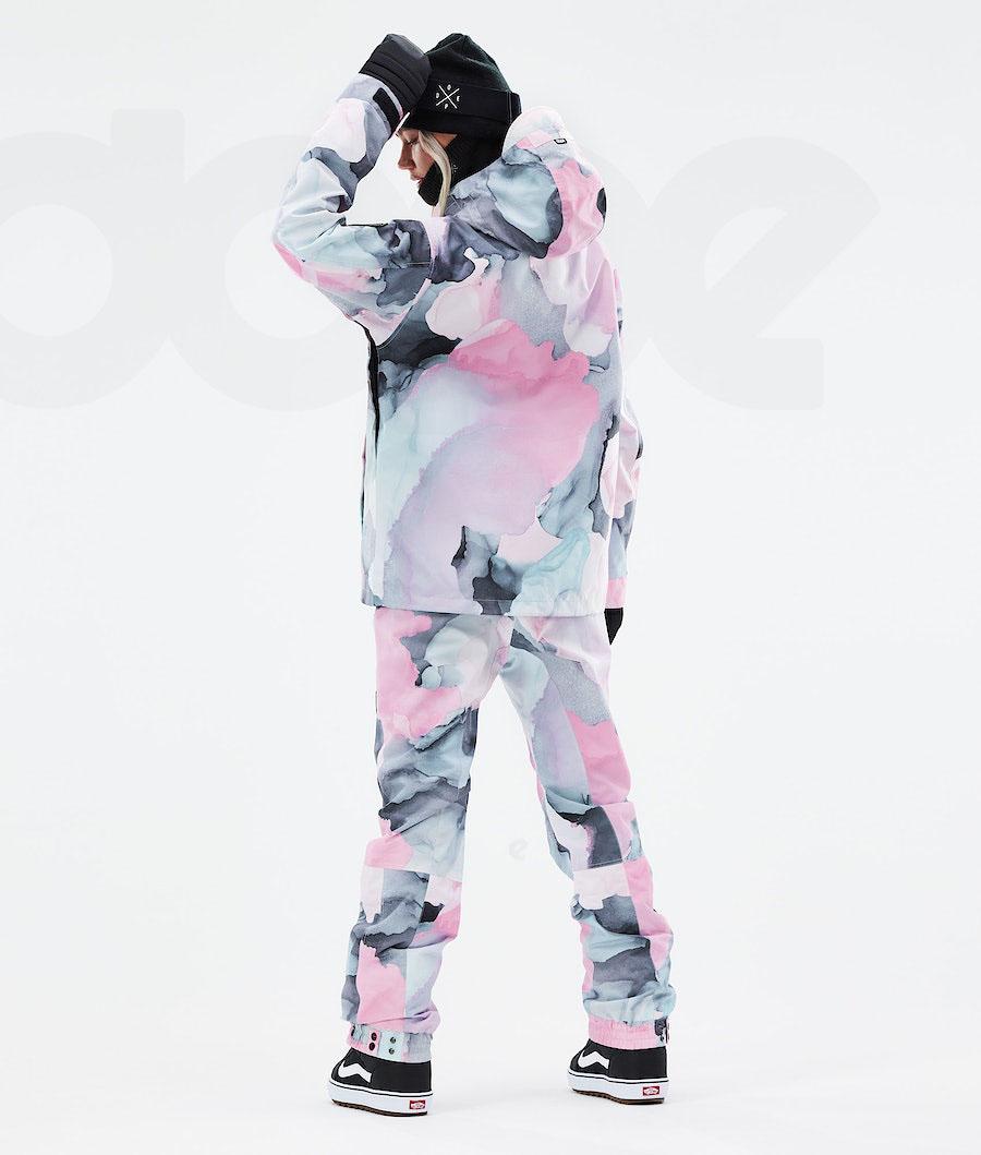 Dope Blizzard W 2021 Snowboardjakker Dame Flerfarvede | DKHK3455