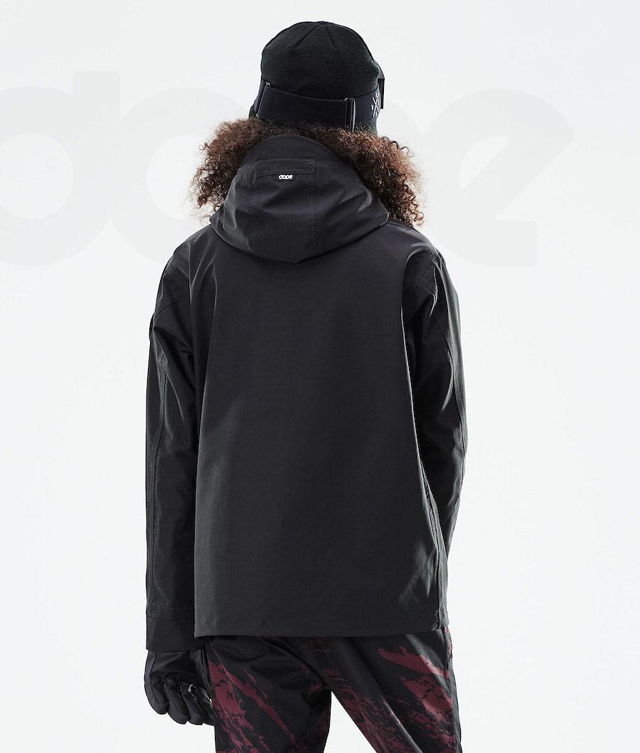 Dope Blizzard W Full Zip 2021 Skijakker Dame Sort | DKGL3638