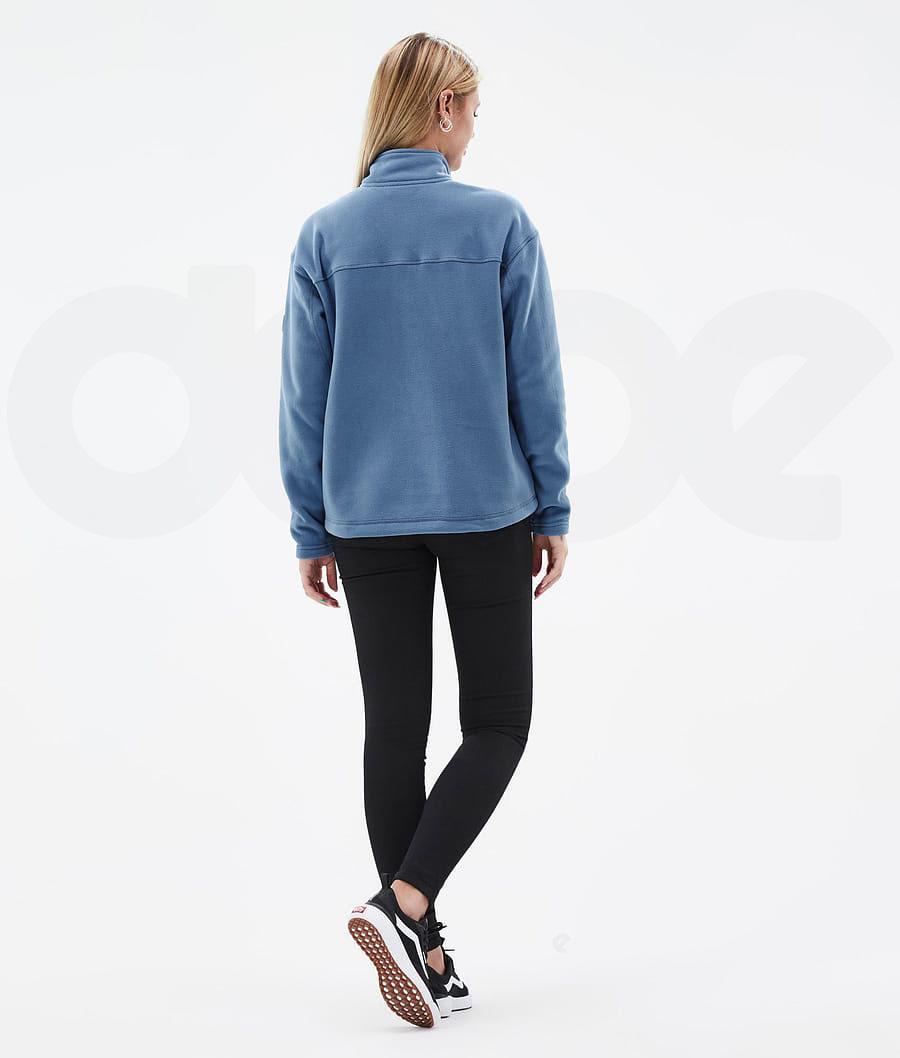 Dope Comfy W Fleece Dame Blå Grå | DKUT3854