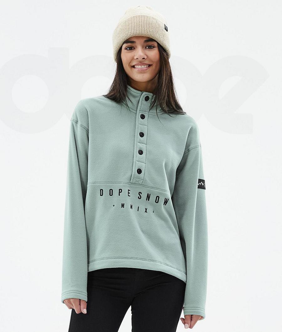 Dope Comfy W Fleece Dame Grøn | DKRW3857