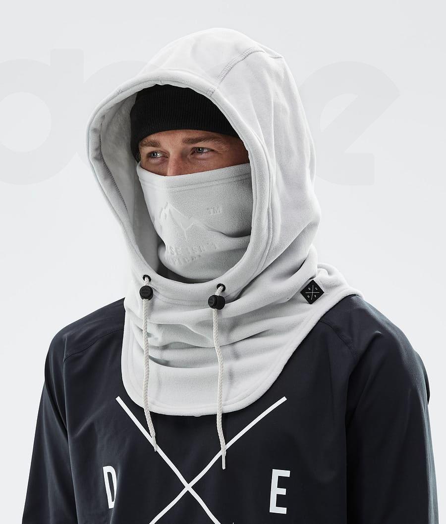 Dope Cozy Hood II Maske Dame Sølv | DKYU3986