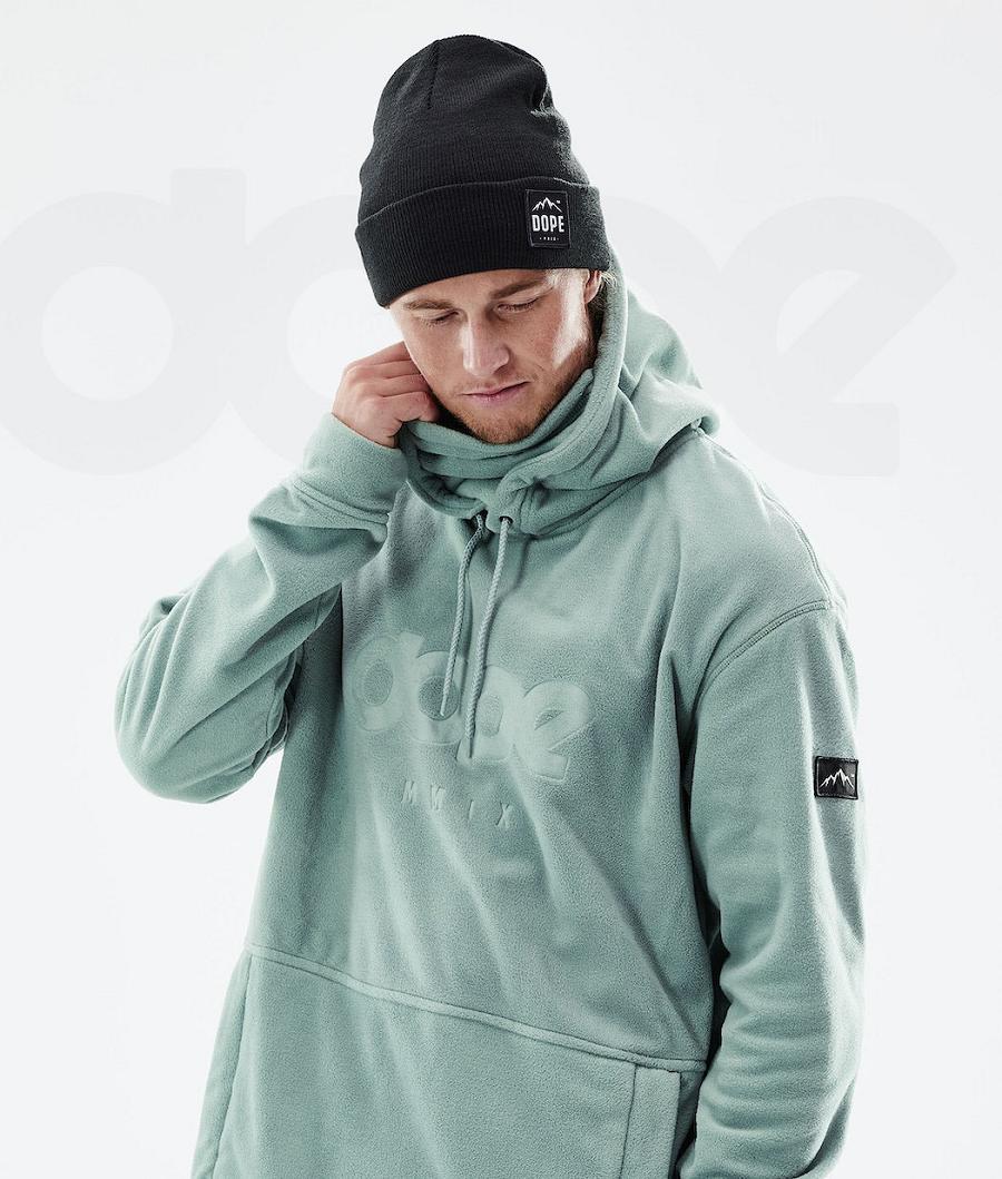 Dope Cozy II 2021 Fleece Herre Grøn | DKNB3039