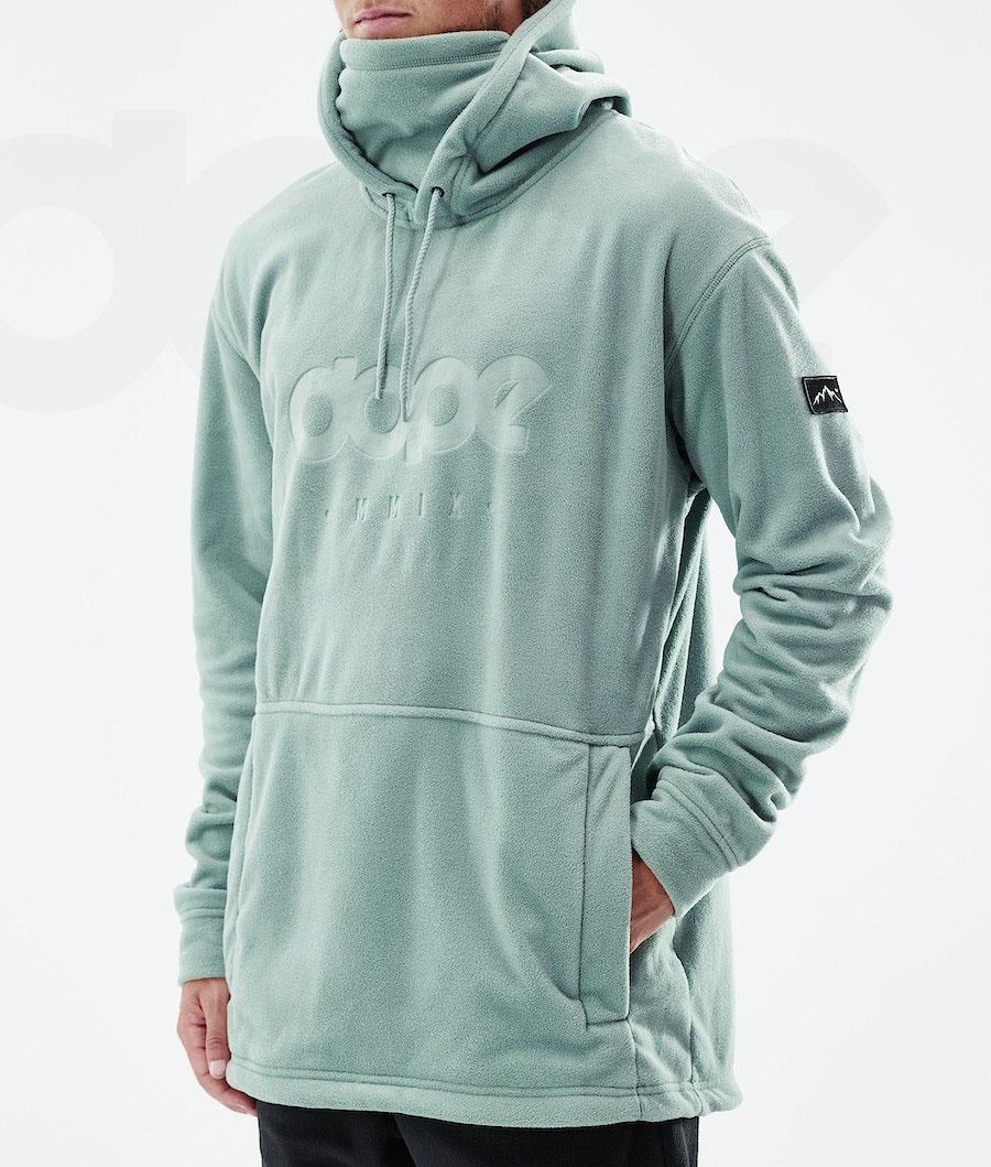 Dope Cozy II 2021 Fleece Herre Grøn | DKNB3039