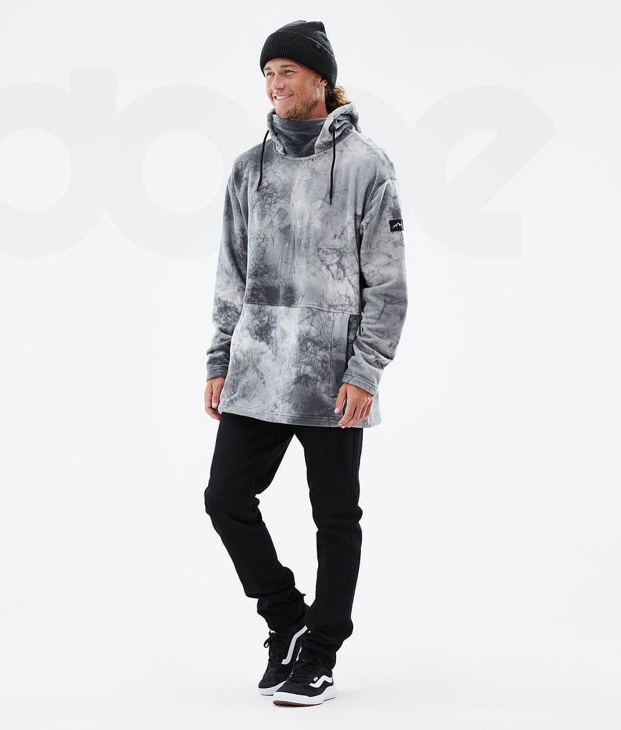 Dope Cozy II Dirt Fleece Herre Grå | DKZG3044