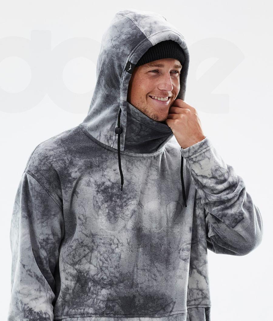 Dope Cozy II Dirt Fleece Herre Grå | DKZG3044