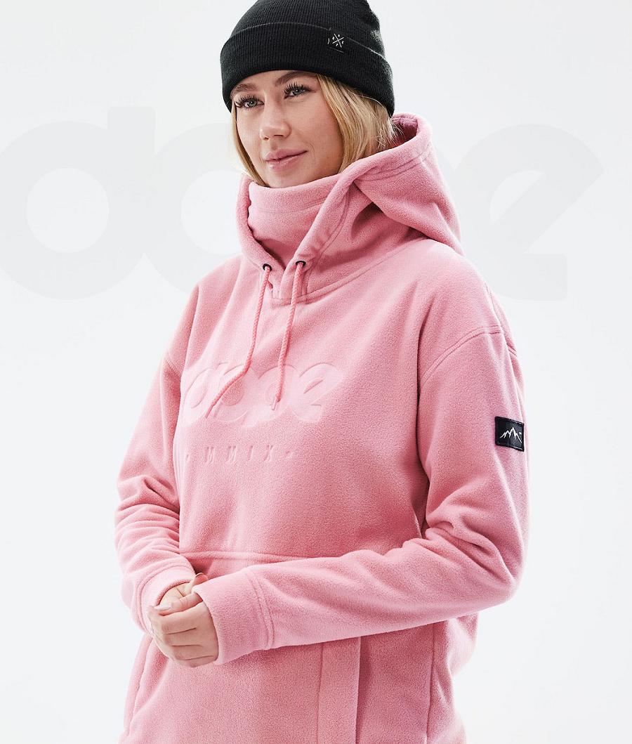 Dope Cozy II W 2021 Fleece Dame Lyserød | DKDN3875