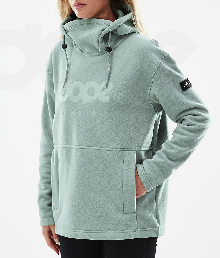 Dope Cozy II W Fleece Dame Grøn | DKVD3864