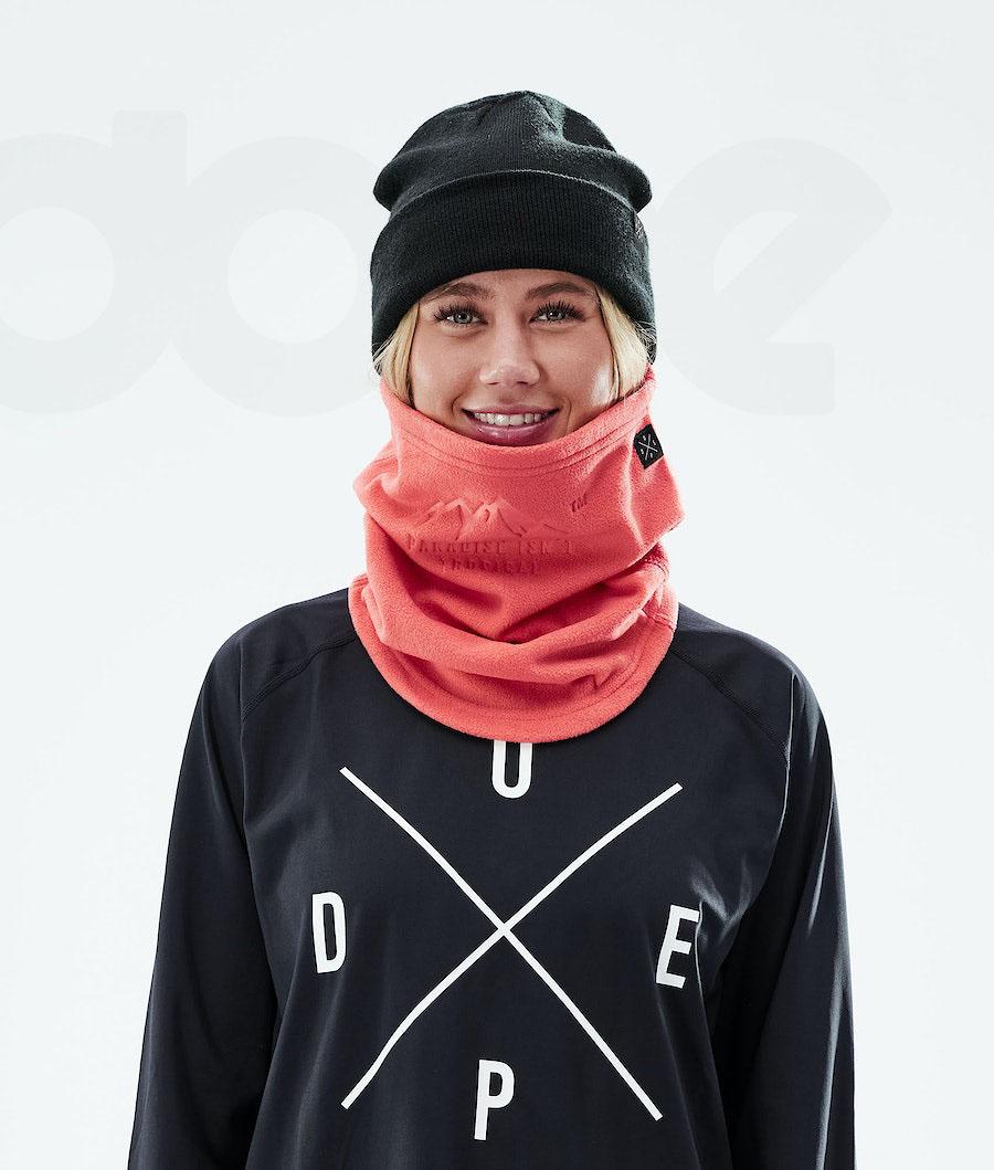 Dope Cozy Tube Maske Dame Rød | DKQZ3991