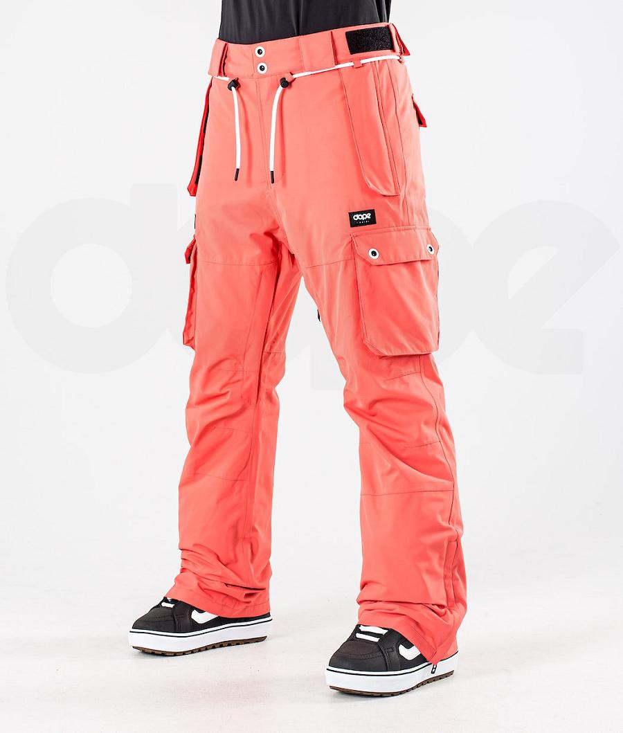 Dope Iconic W 2020 Snowboard Bukser Dame Orange | DKMA3278