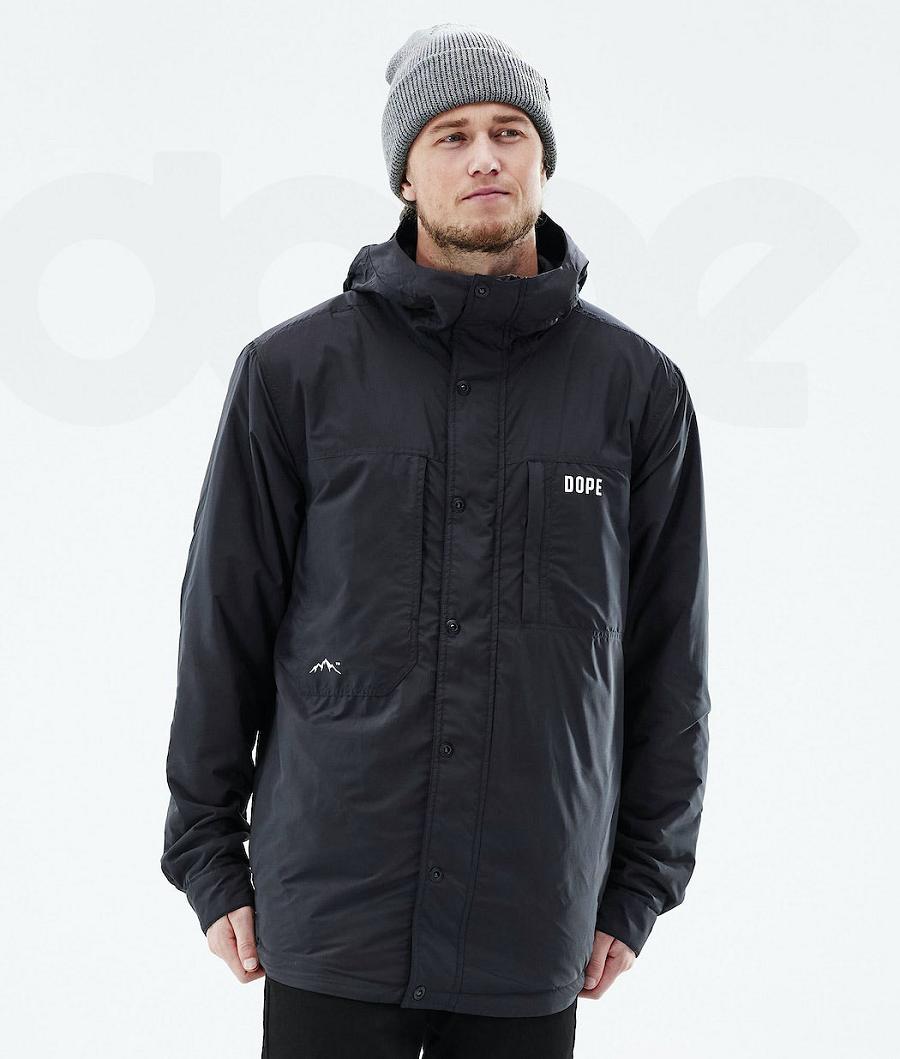 Dope Insulated Udendørs Jakker Herre Sort | DKYU2704