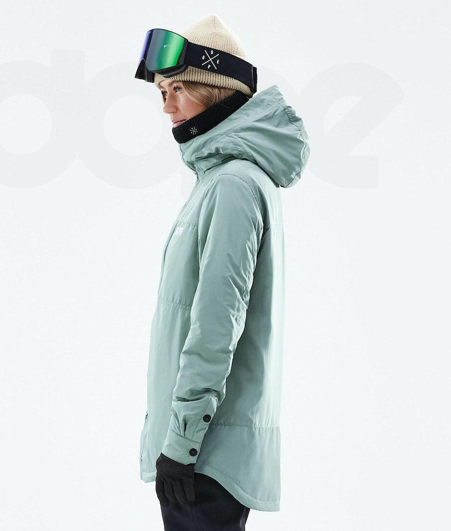 Dope Insulated W Snowboardjakker Dame Grøn | DKOR3488