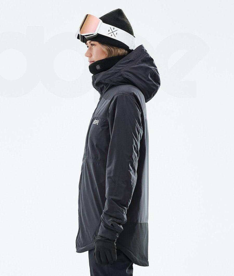 Dope Insulated W Snowboardjakker Dame Sort | DKIS3489