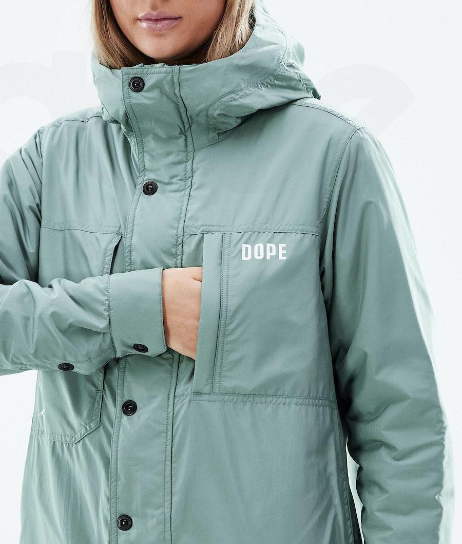 Dope Insulated W Udendørs Jakker Dame Grøn | DKHK3741