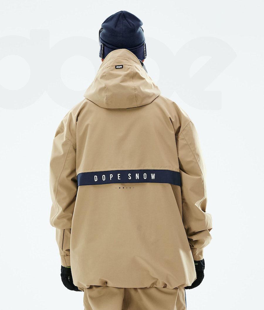 Dope JT Legacy Skijakker Herre Khaki Blå | DKNB2924