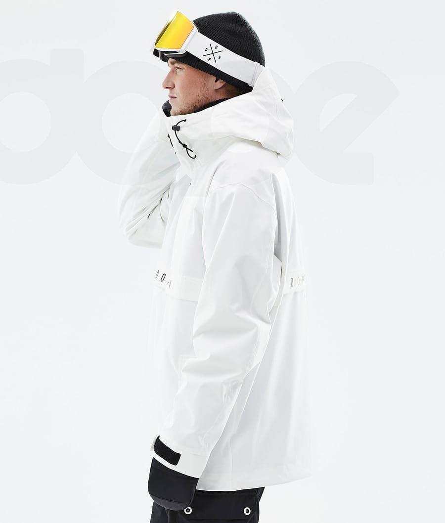 Dope Legacy Old Snowboardjakker Herre Hvide | DKZG2805