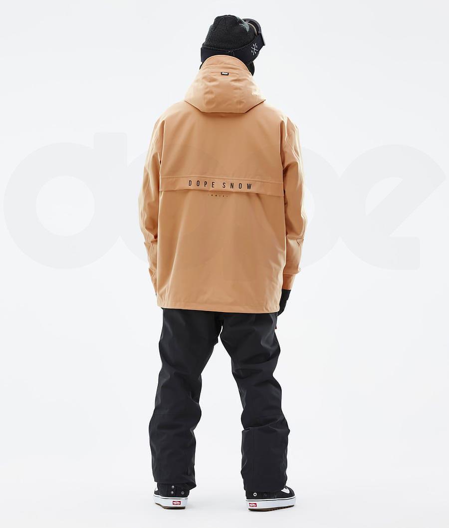 Dope Legacy Snowboardjakker Herre Khaki Gul | DKNB2800