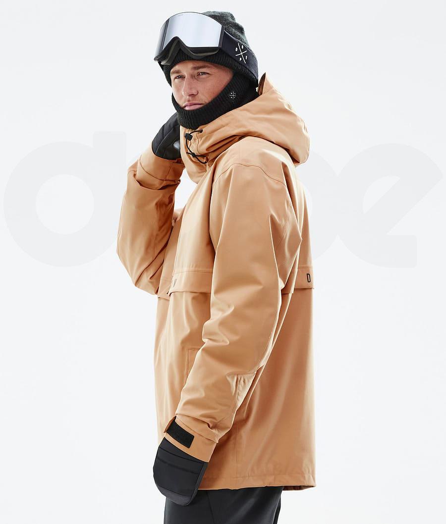 Dope Legacy Snowboardjakker Herre Khaki Gul | DKNB2800