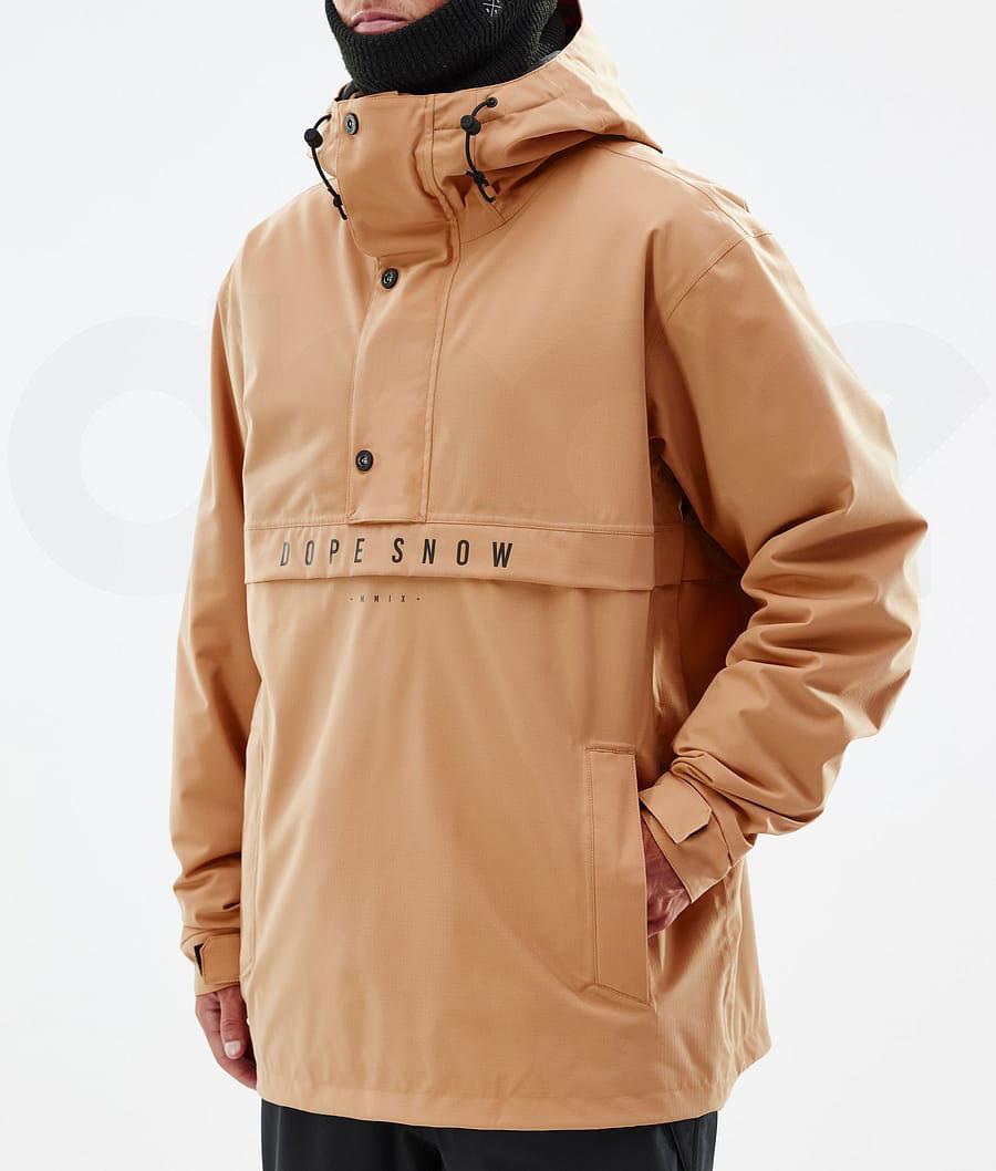 Dope Legacy Snowboardjakker Herre Khaki Gul | DKNB2800