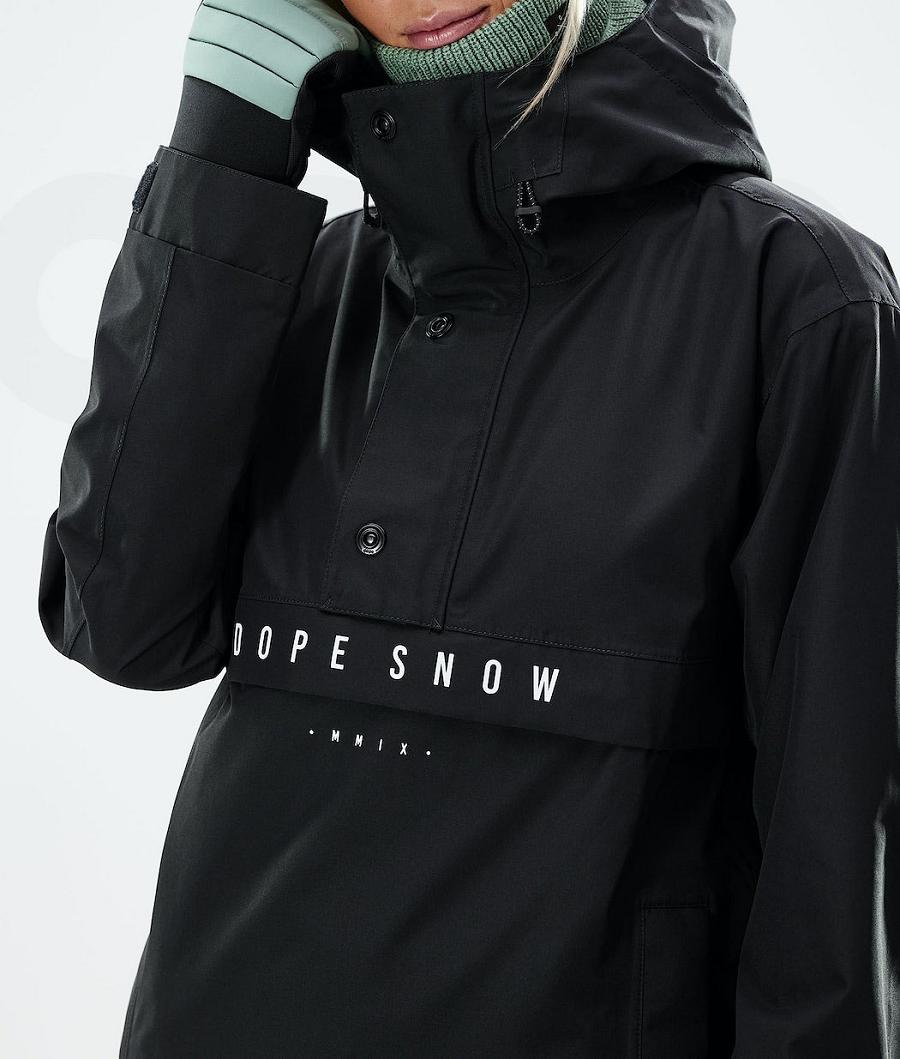 Dope Legacy W 2021 Snowboardjakker Dame Sort | DKWY3495