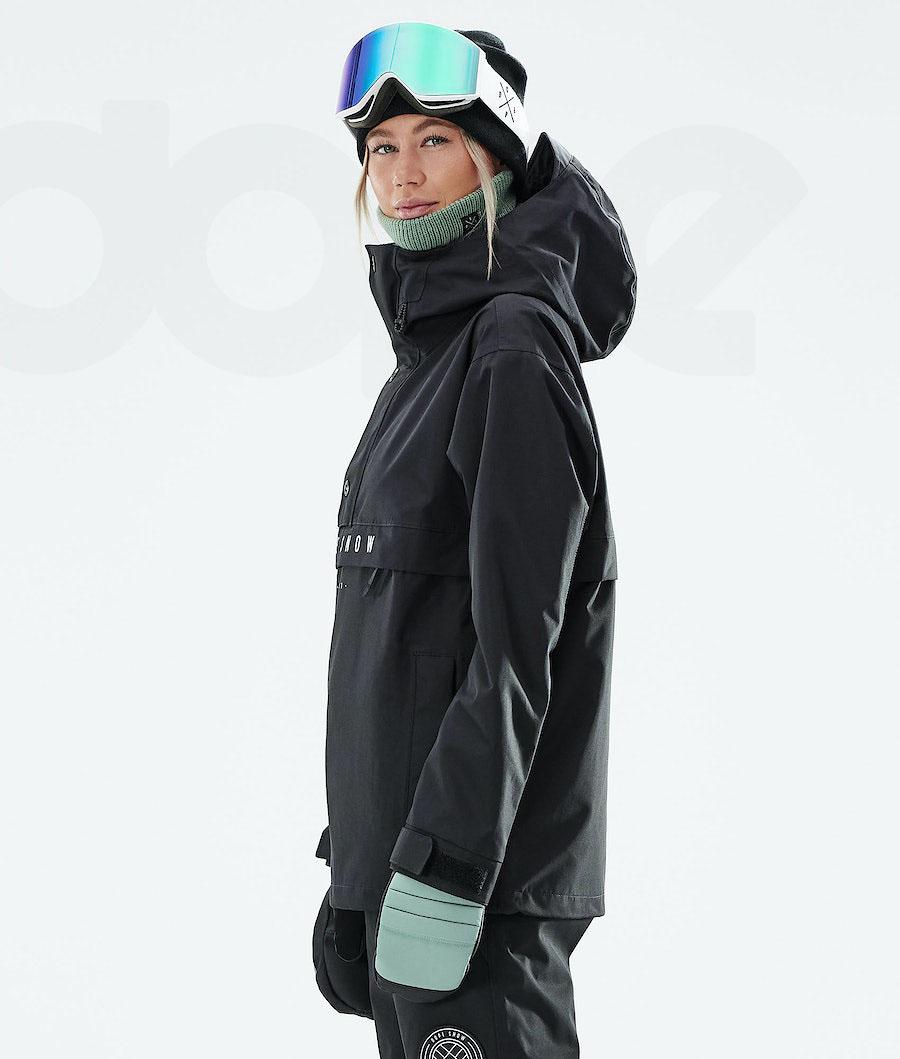 Dope Legacy W 2021 Snowboardjakker Dame Sort | DKWY3495