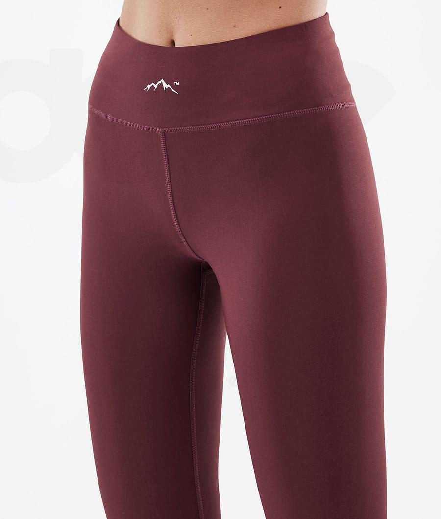 Dope Lofty Leggings Dame Bordeaux | DKNB3785