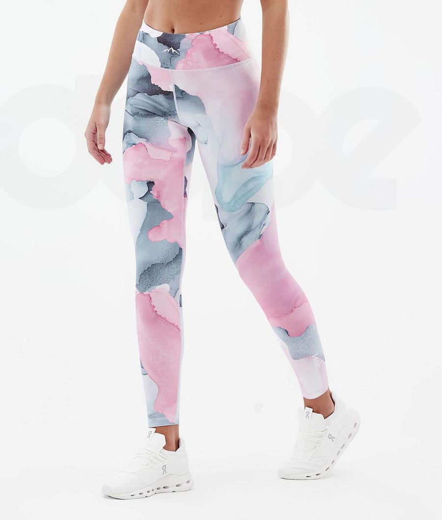 Dope Lofty Leggings Dame Flerfarvede | DKHK3786