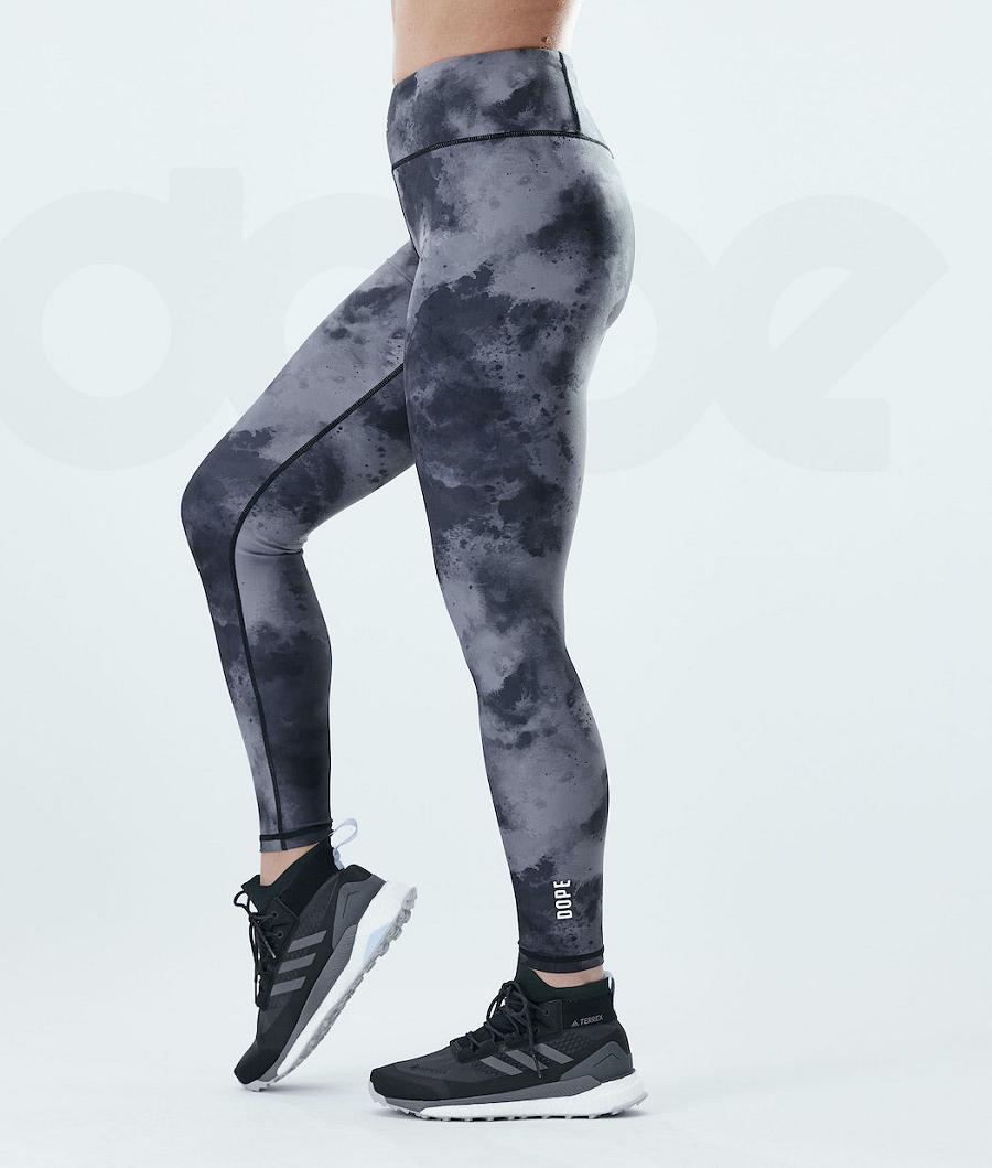 Dope Lofty Leggings Dame Sort | DKDN3789