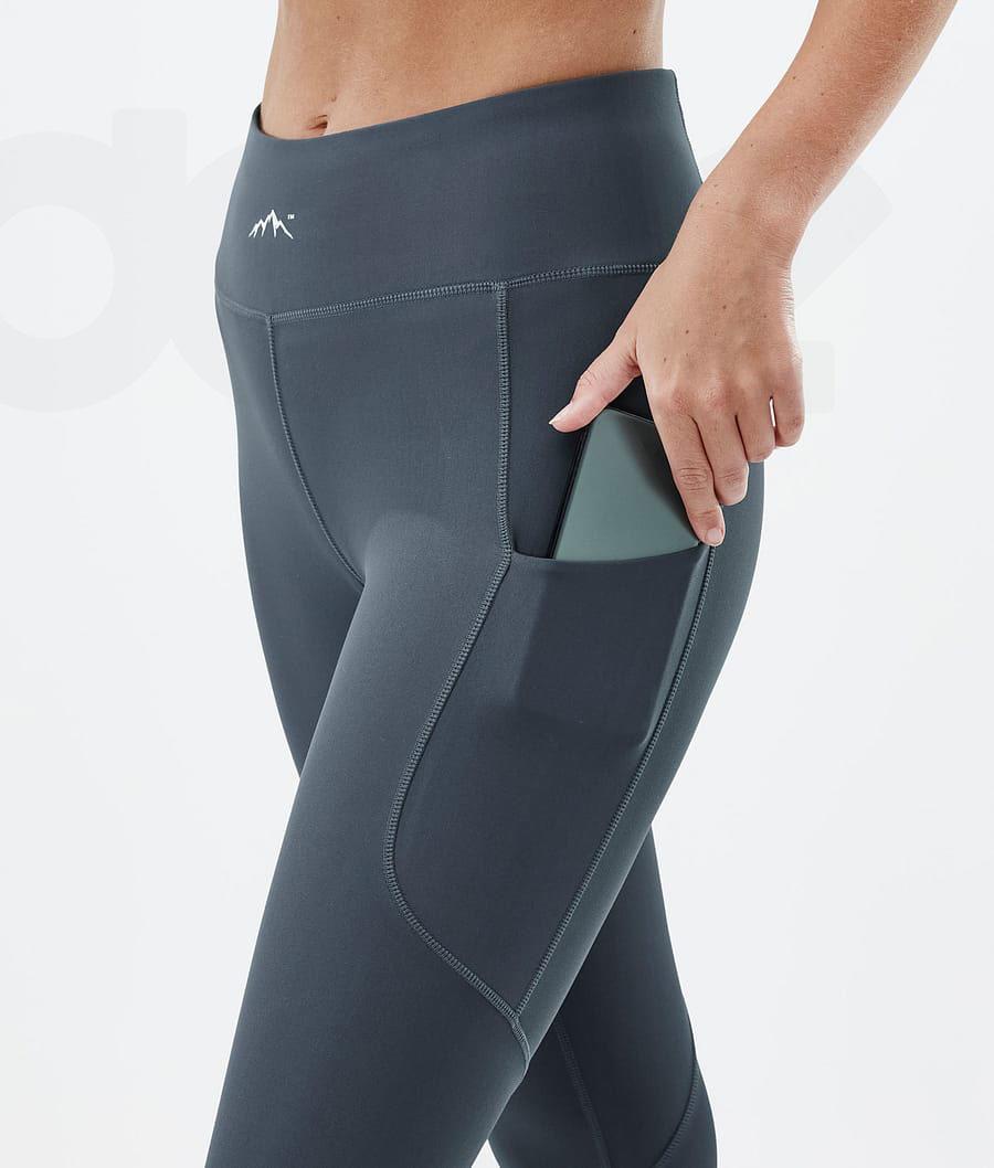 Dope Lofty Tech Leggings Dame Mørkeblå | DKDN3796