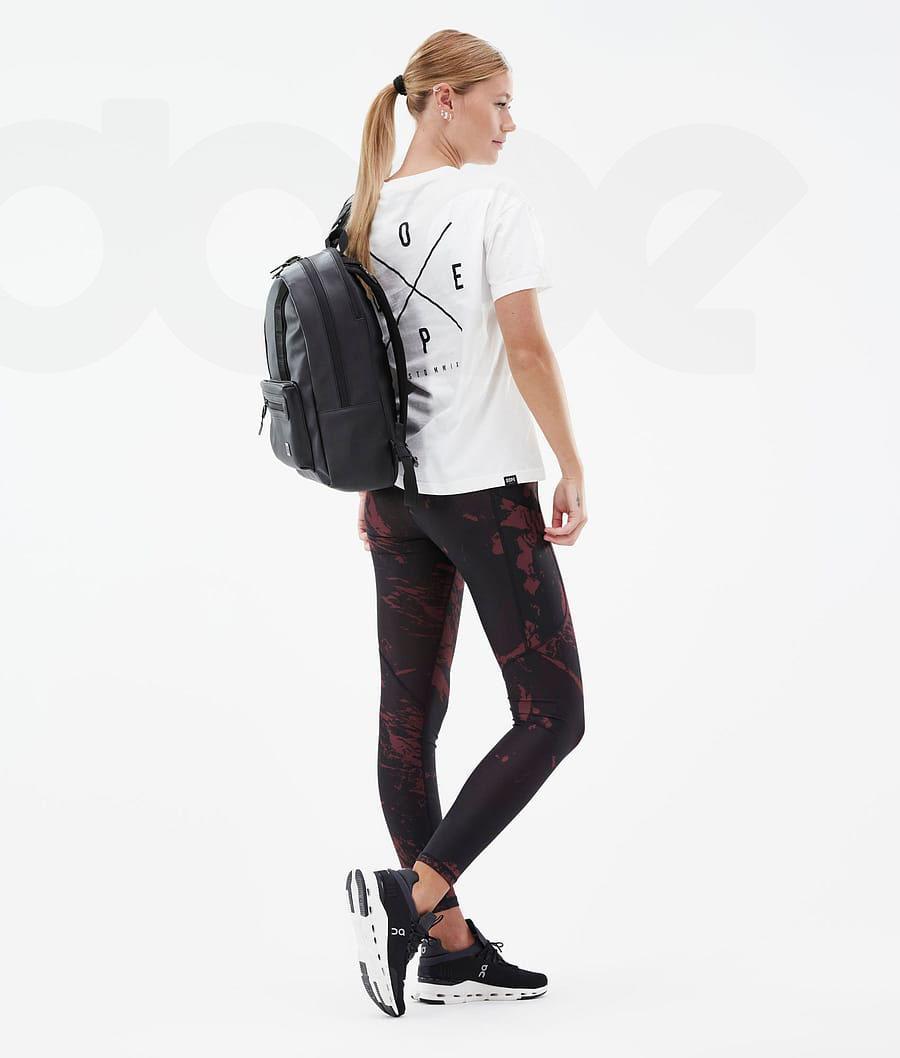 Dope Lofty Tech Paint Leggings Dame Bordeaux | DKNB3810