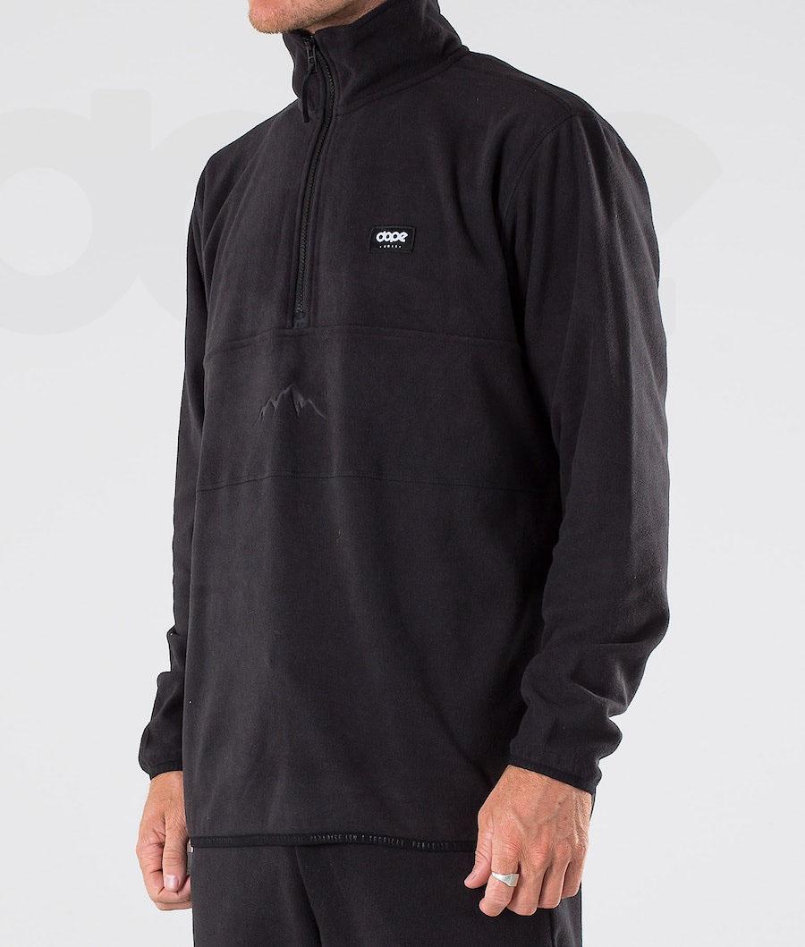 Dope Loyd Fleece Herre Sort | DKHK3049