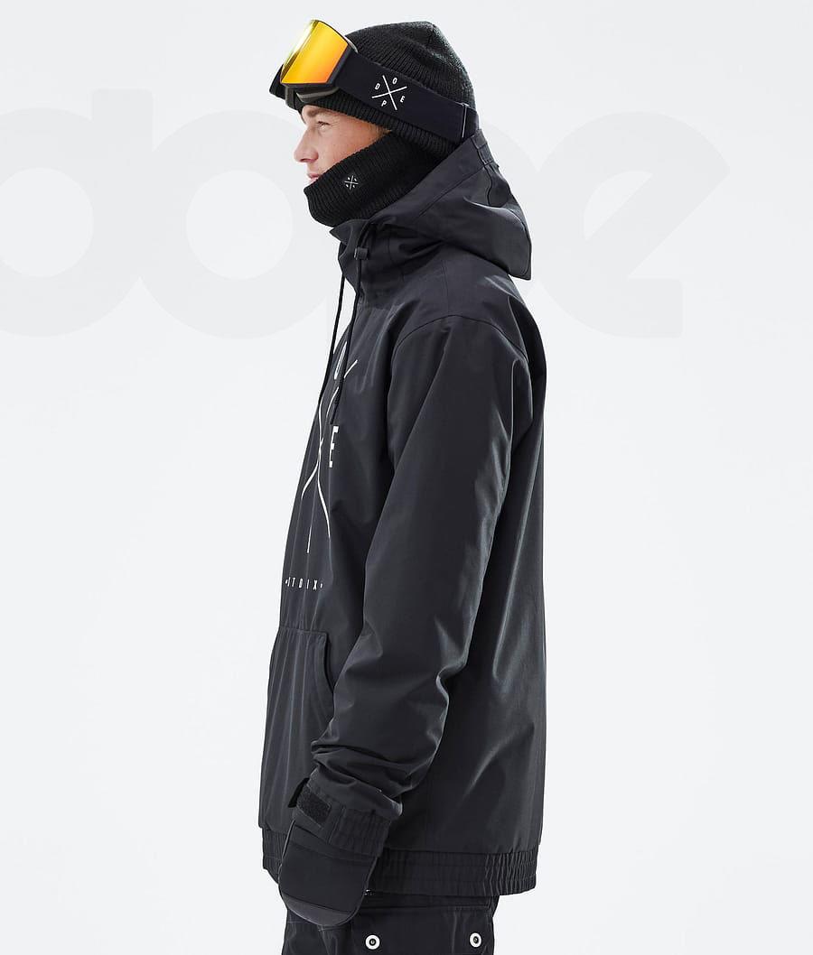 Dope Migoo 2X-Up Snowboardjakker Herre Sort | DKLH2806