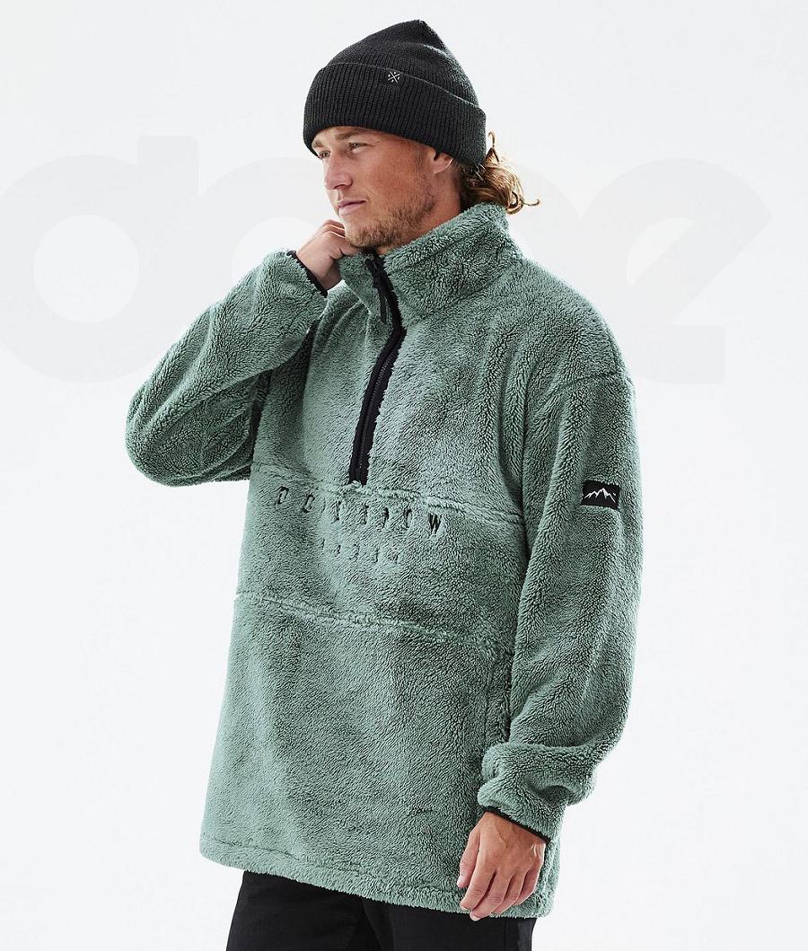 Dope Pile Fleece Herre Grøn | DKDN3052