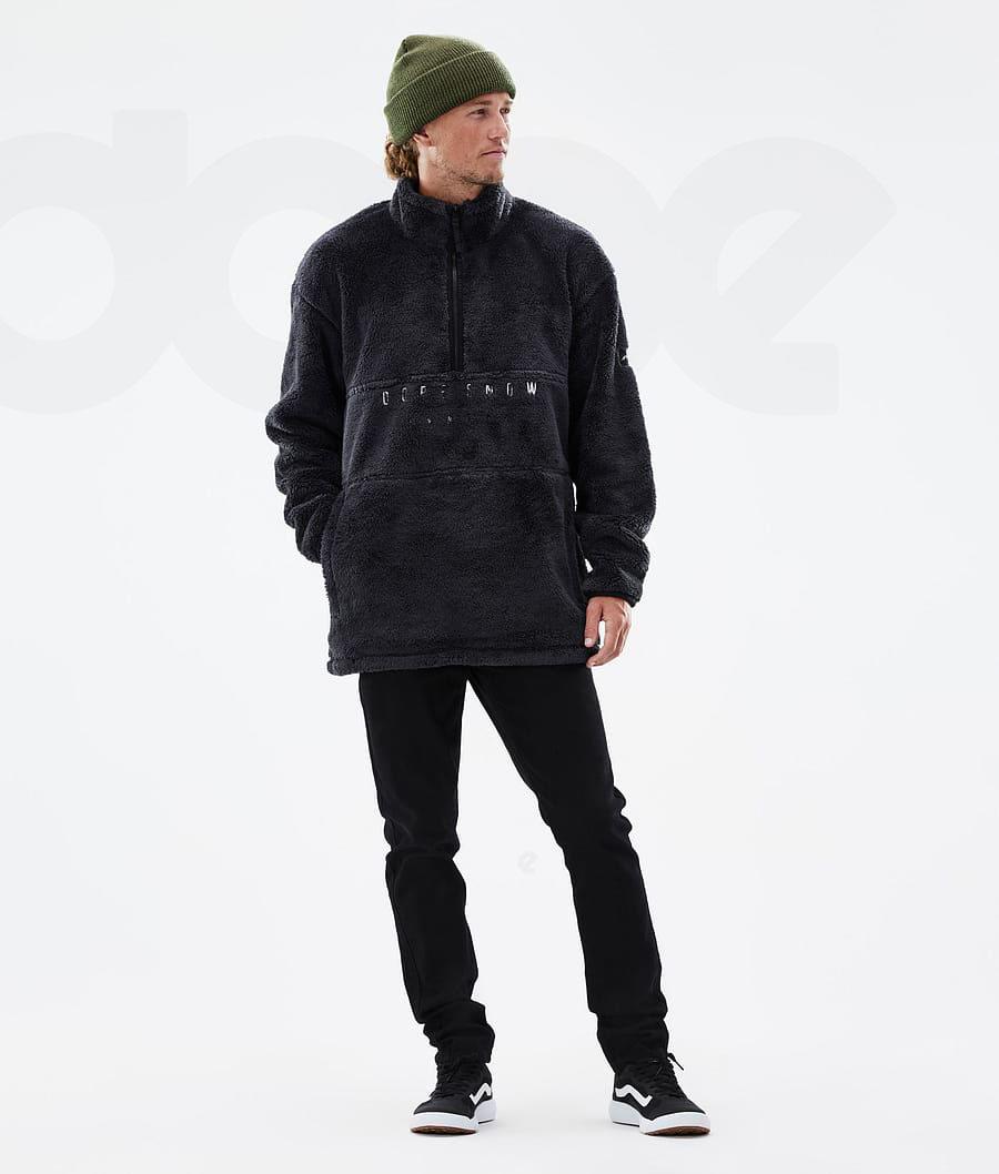 Dope Pile Fleece Herre Sort | DKAP3054