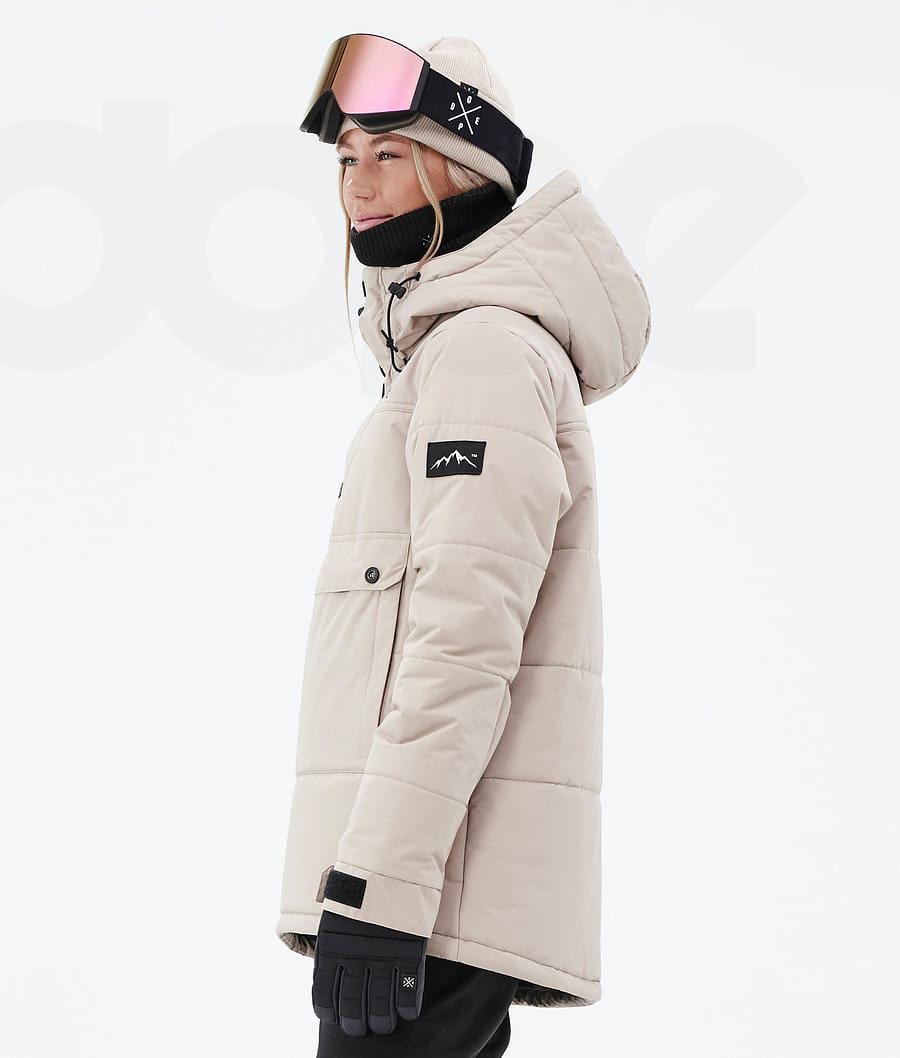 Dope Puffer W Skijakker Dame Brune | DKOR3671