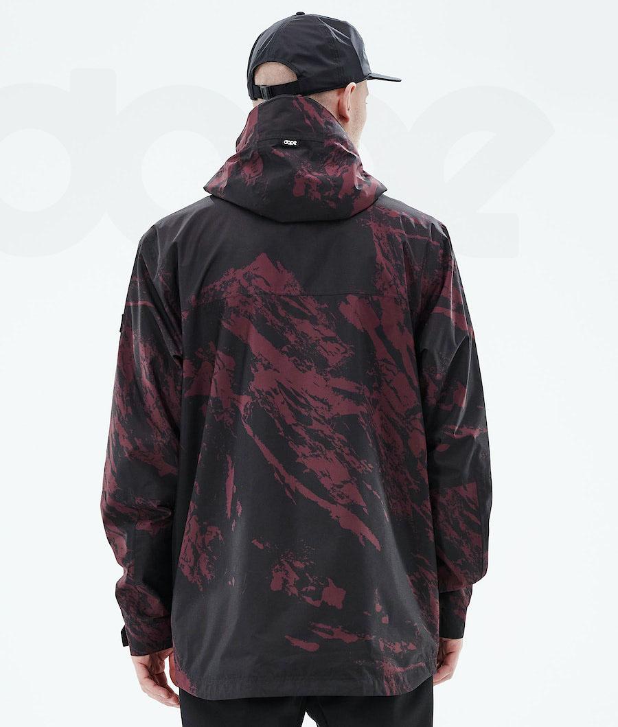 Dope Ranger Light Paint Udendørs Jakker Herre Bordeaux | DKNB2711