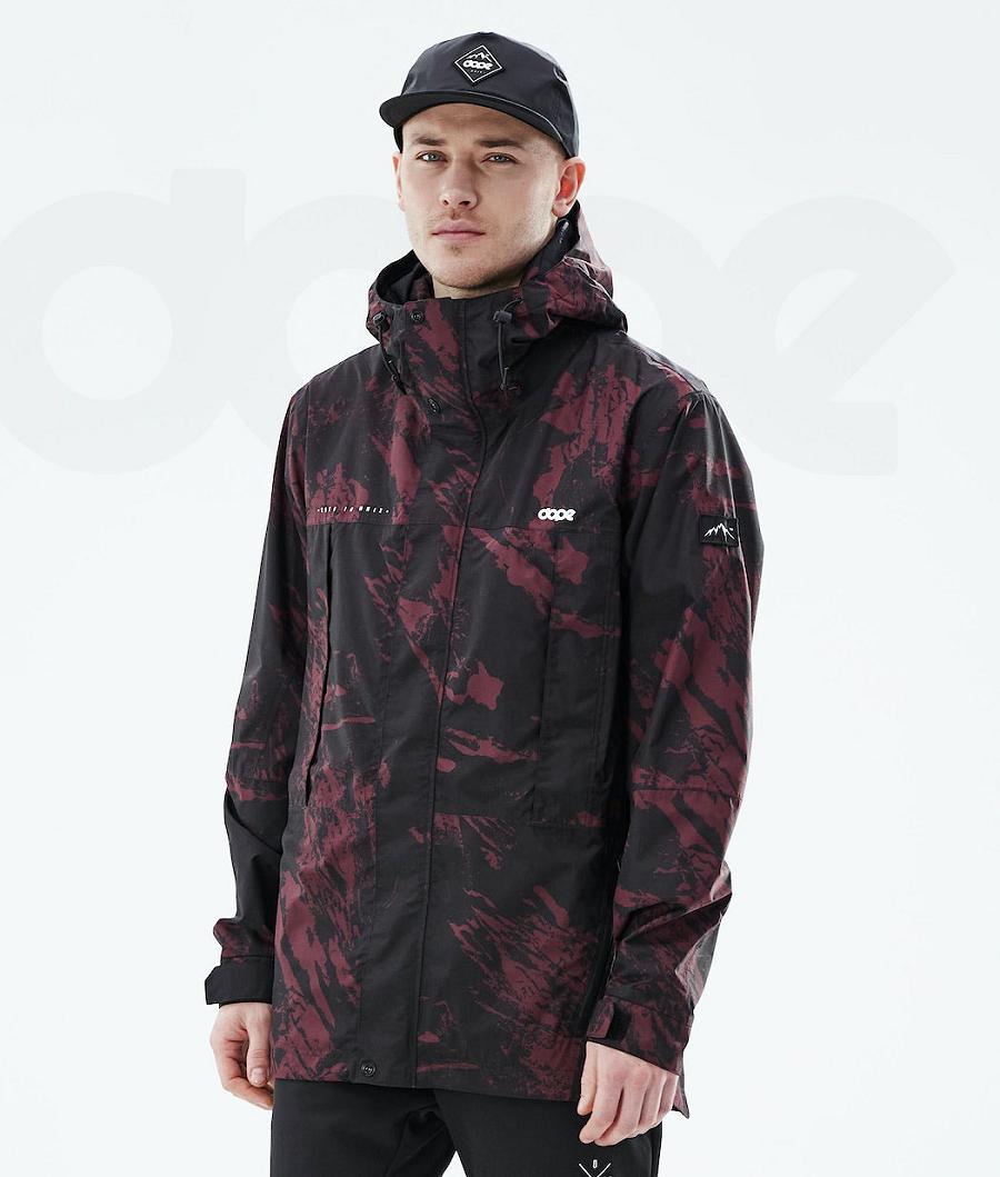 Dope Ranger Light Paint Udendørs Jakker Herre Bordeaux | DKNB2711