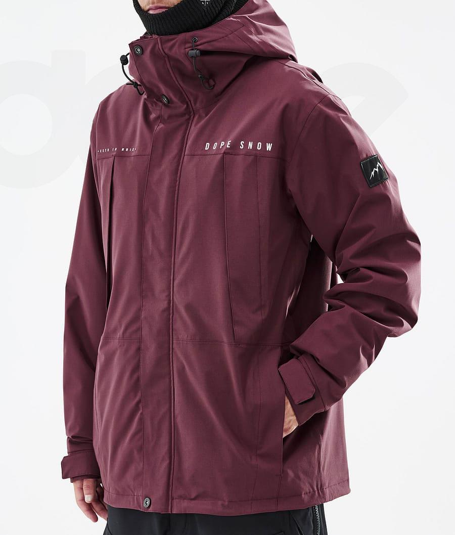 Dope Ranger Skijakker Herre Bordeaux | DKVD2944