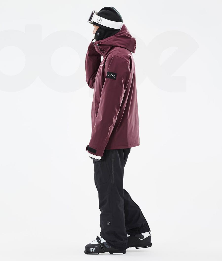 Dope Ranger Skijakker Herre Bordeaux | DKVD2944