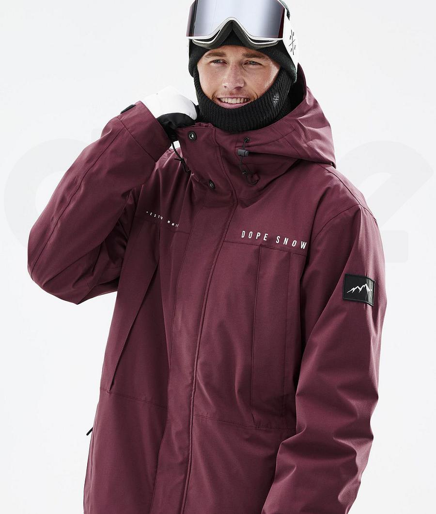 Dope Ranger Snowboardjakker Herre Bordeaux | DKOR2816