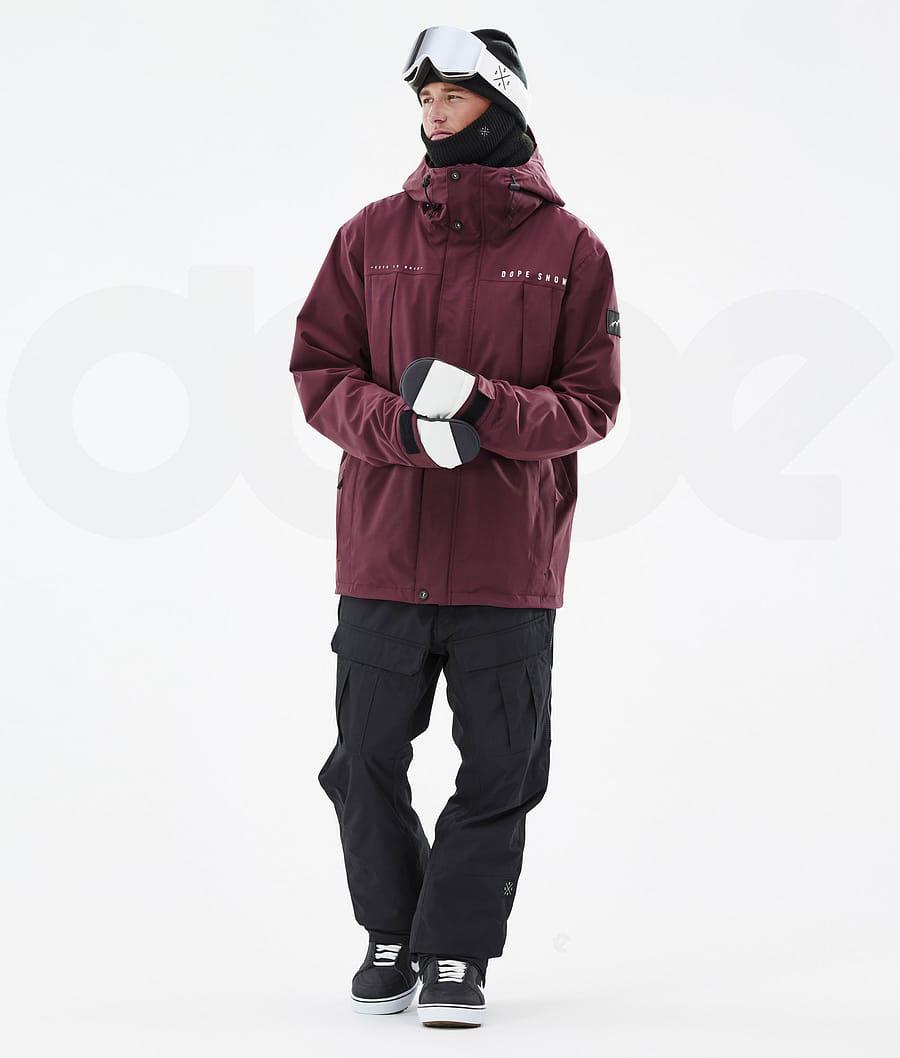 Dope Ranger Snowboardjakker Herre Bordeaux | DKOR2816