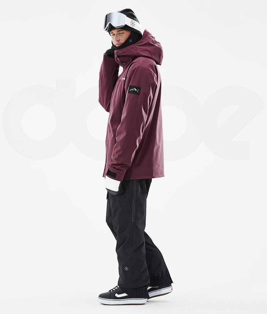 Dope Ranger Snowboardjakker Herre Bordeaux | DKOR2816