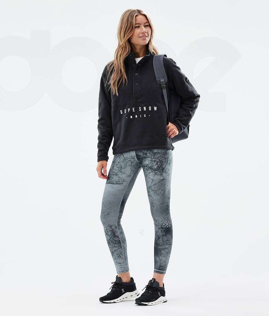 Dope Razor Dirt Leggings Dame Grå Flerfarvede | DKGL3821