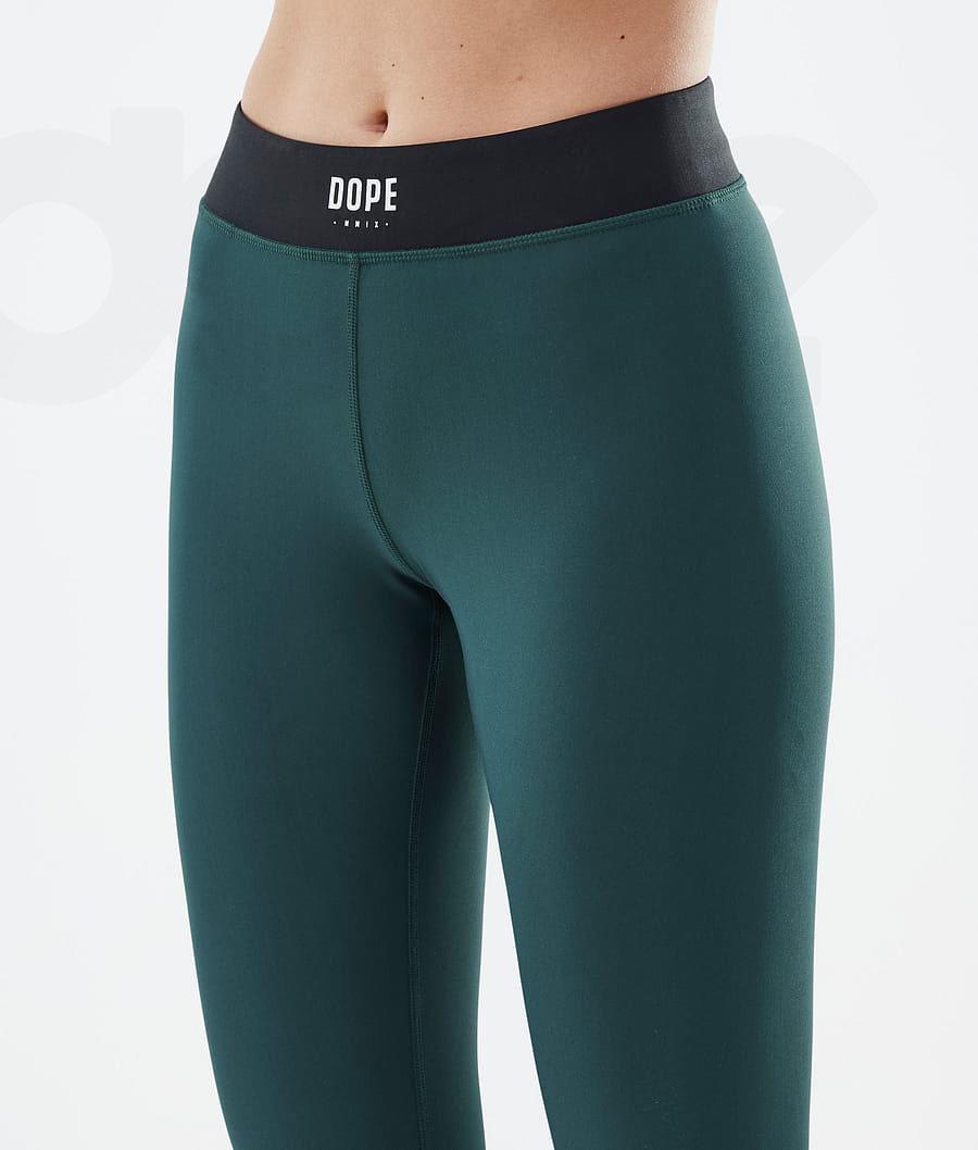 Dope Razor Leggings Dame Grøn | DKBC3811