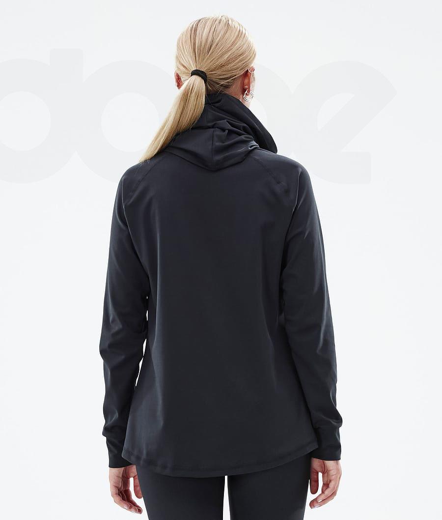 Dope Snuggle W 2X-Up 2021 Baselayer Top Dame Sort | DKHK3897