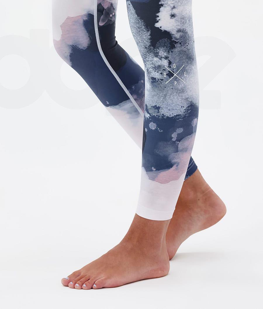 Dope Snuggle W 2X-Up Baselayer Tights Dame Grå Flerfarvede | DKMA3913