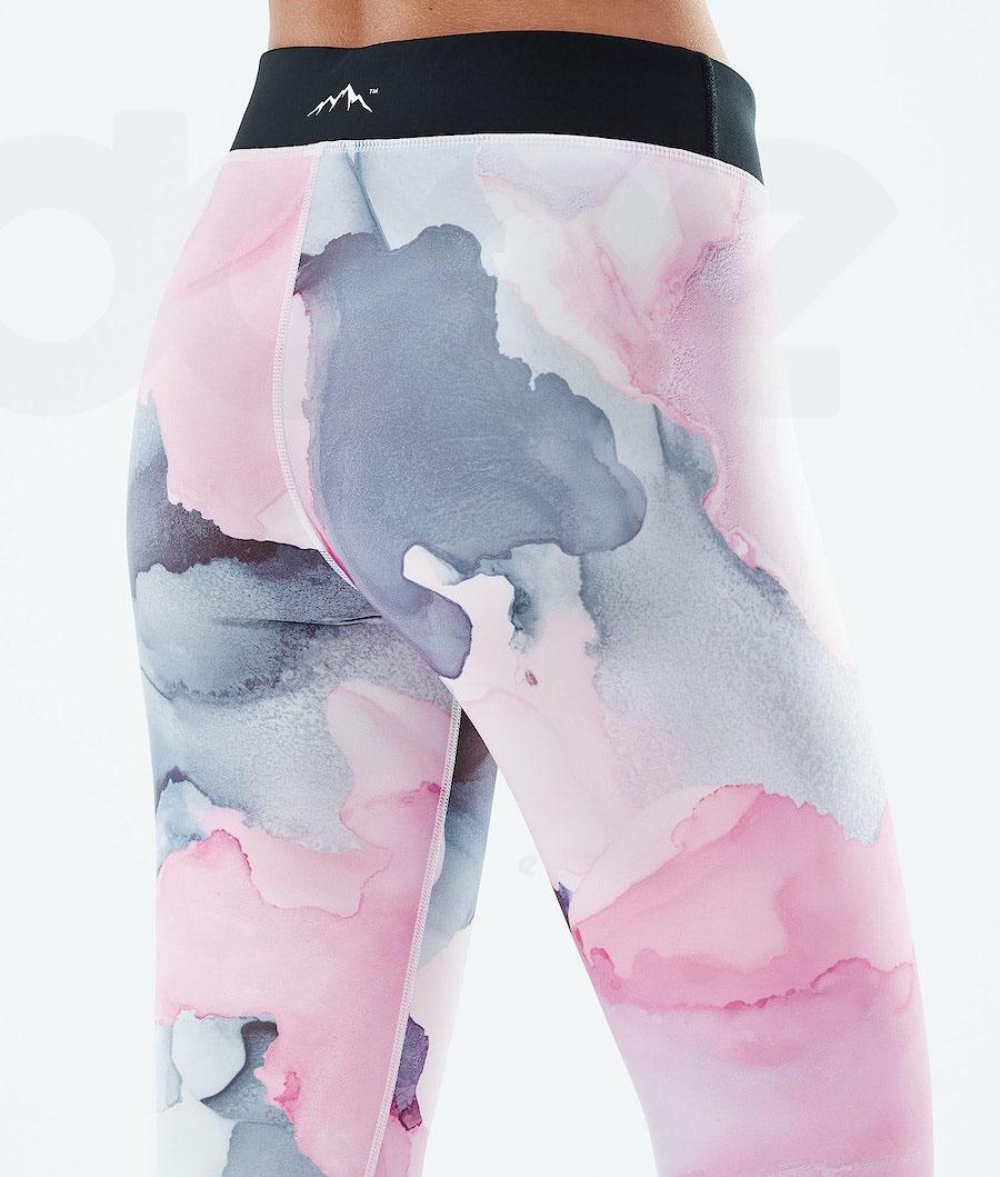 Dope Snuggle W 2X-Up Baselayer Tights Dame Blå Flerfarvede | DKRW3909