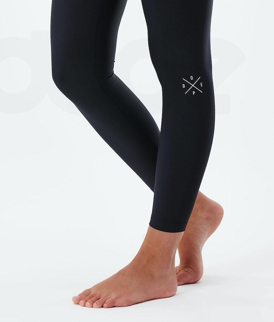 Dope Snuggle W 2X-Up Baselayer Tights Dame Sort | DKTV3908