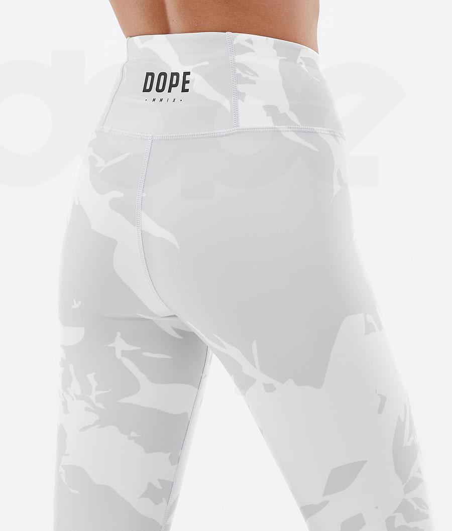 Dope Snuggle W 2X-Up Baselayer Tights Dame Grå Camo | DKUT3906